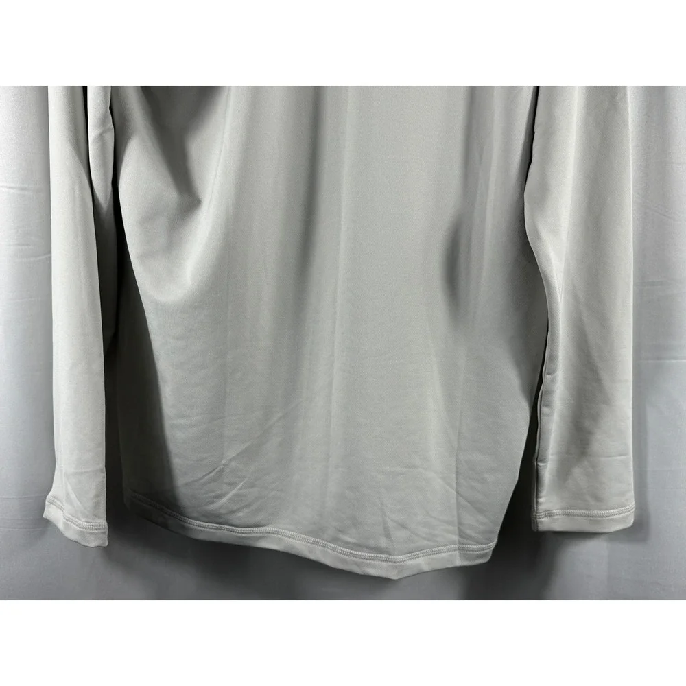 Swannies Rick Olson Memorial Golf Tournament Pullover Long‎ Sleeve Gray Mens L